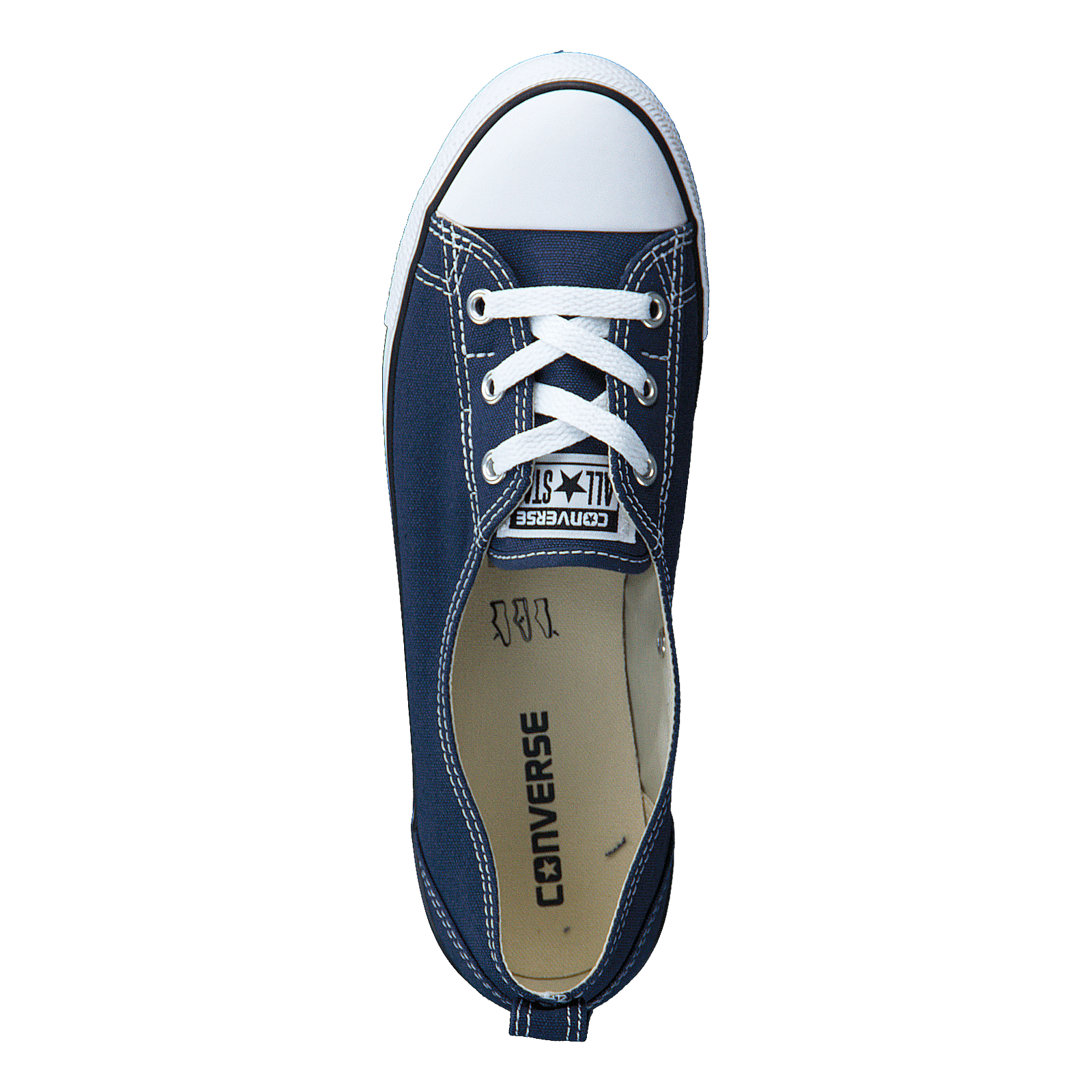 Converse dance top lace navy crochet