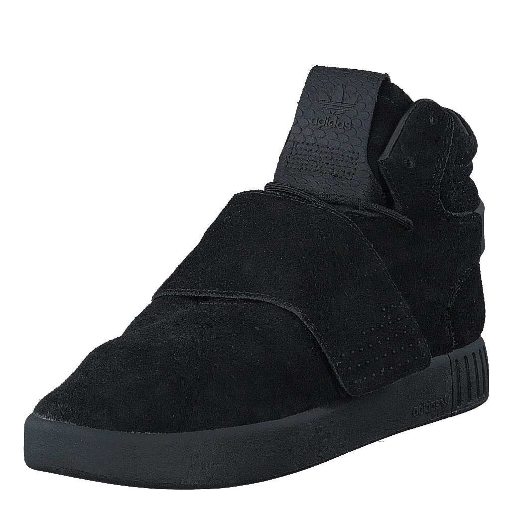 Adidas tubular invader strap top core black