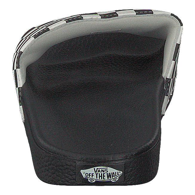 Mn Slide-on Checker White