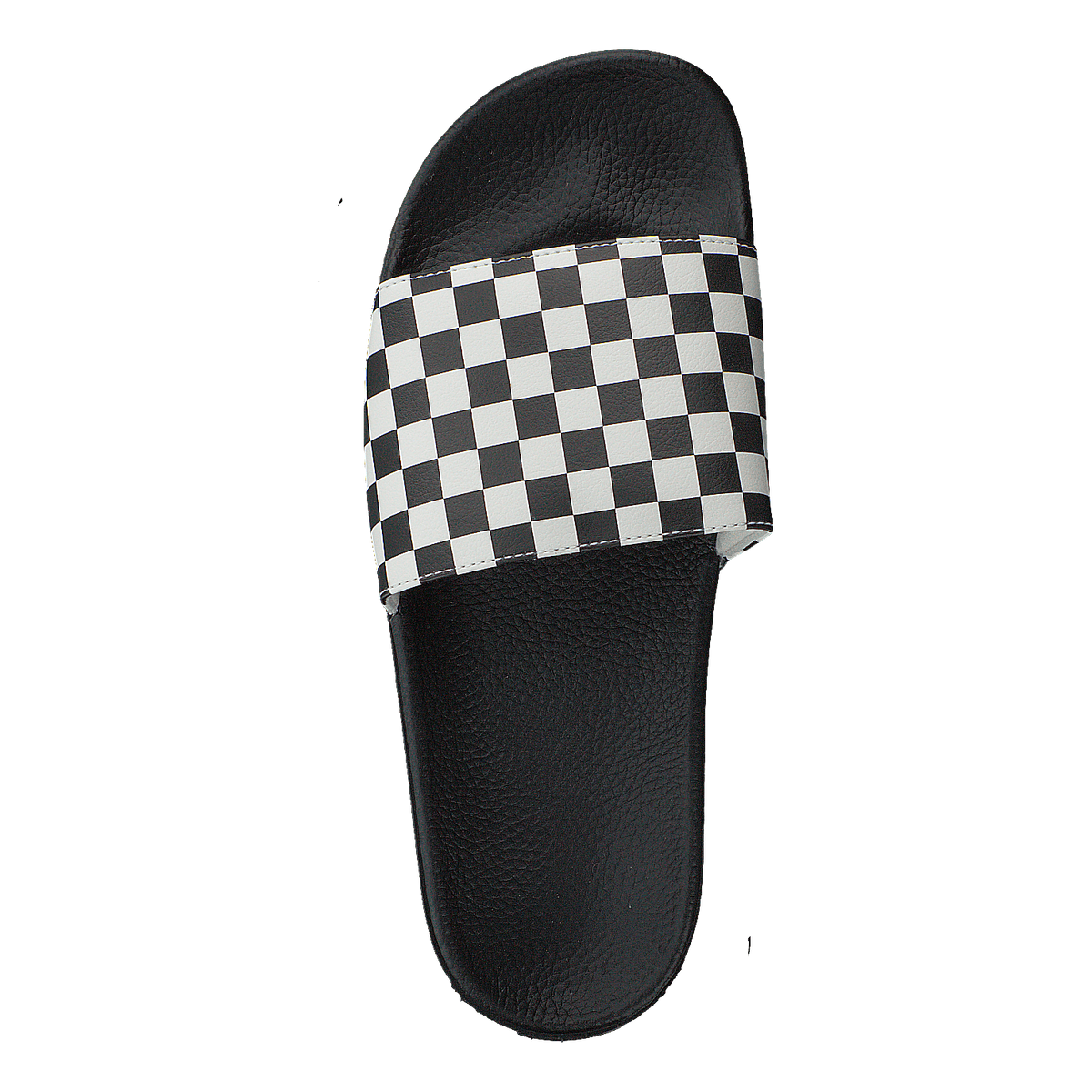 Mn Slide-on Checker White