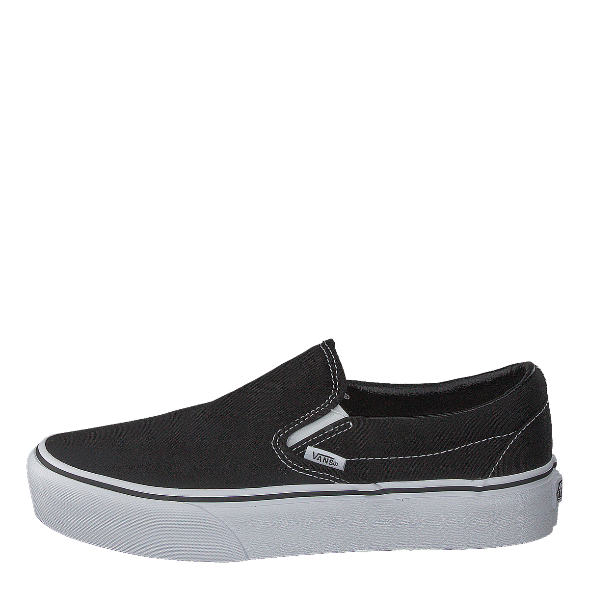 Vans slip on hot sale pro classic white black