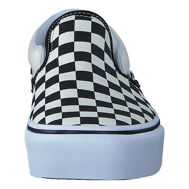 Ua Classic Slip-on Platform Black And White Checker/white