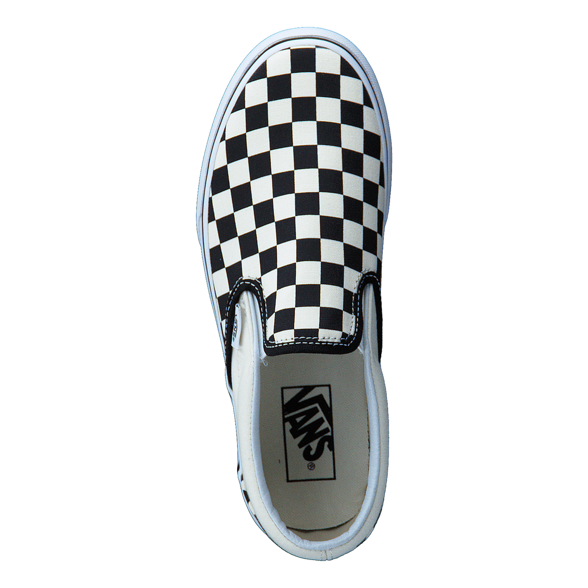 Ua Classic Slip-on Platform Black And White Checker/white