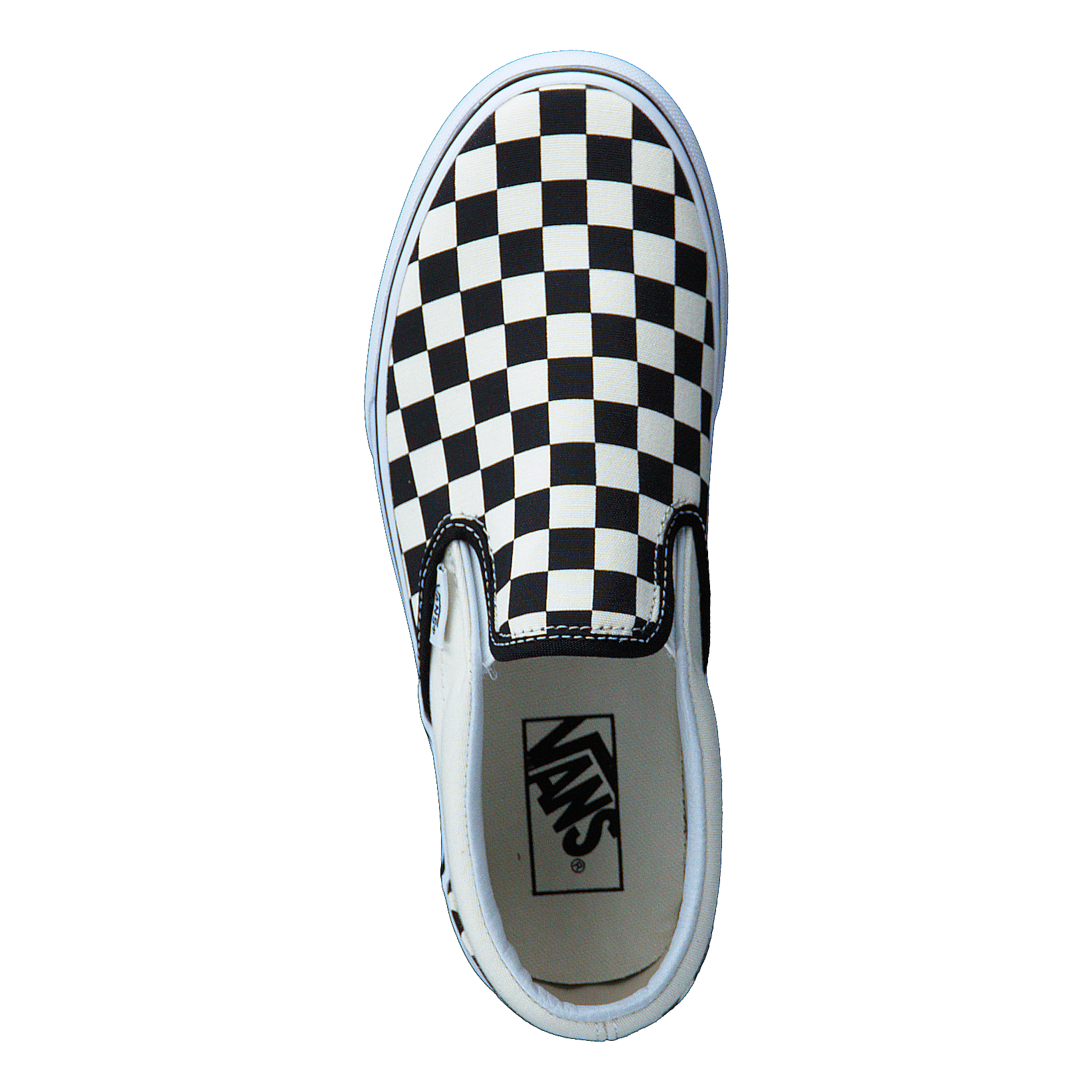 Ua Classic Slip-on Platform Black And White Checker/white