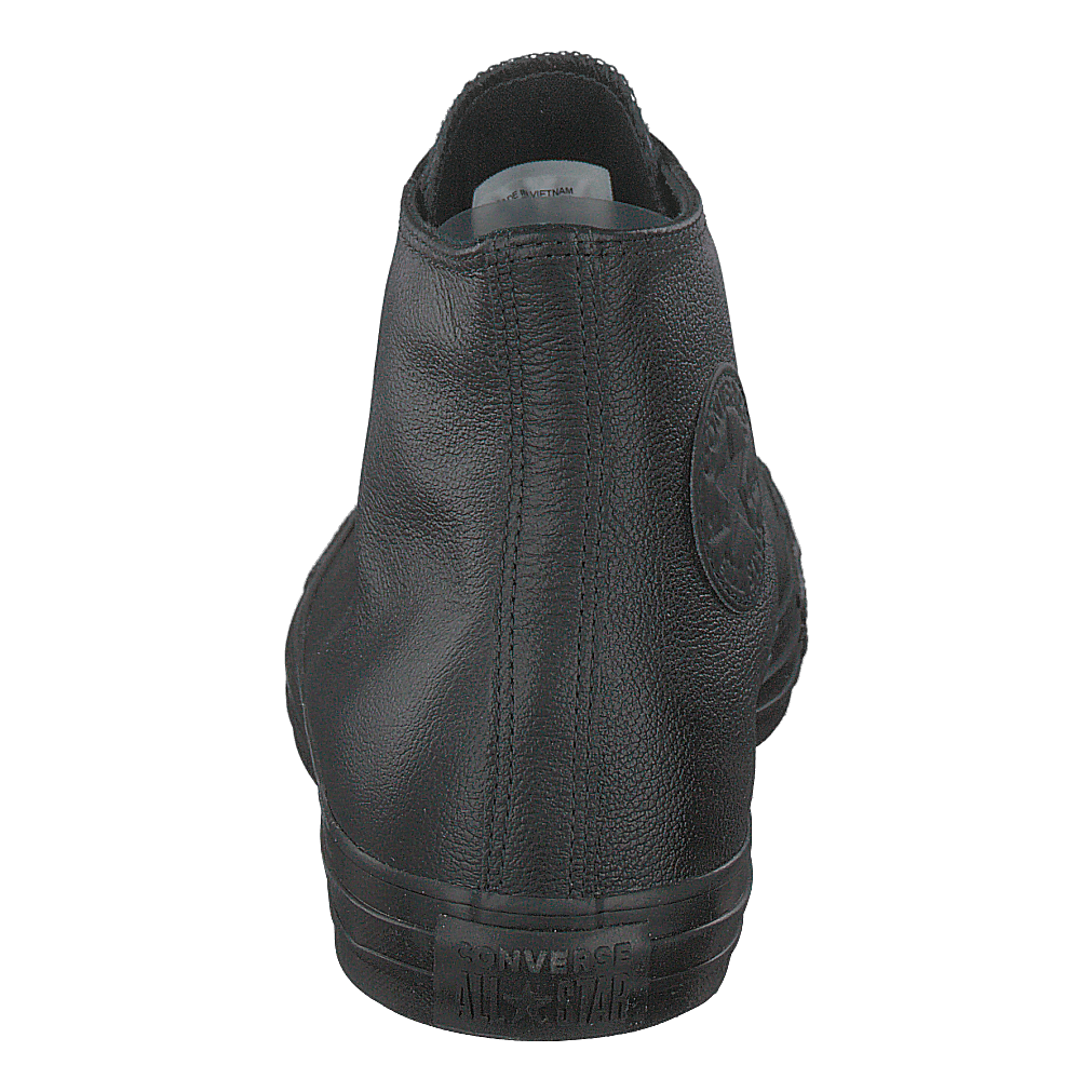 Chuck Taylor Black Mono Leathe Black
