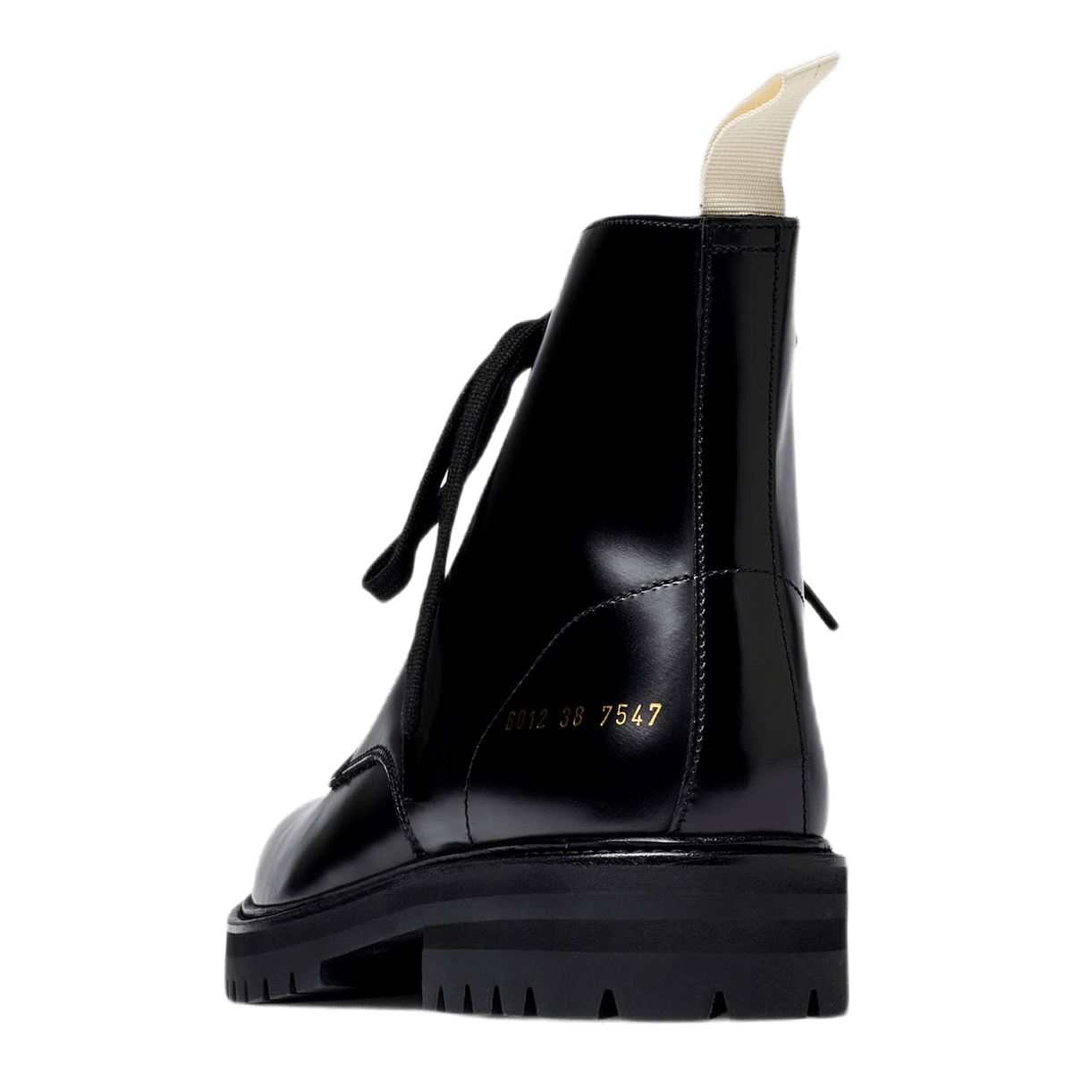 Standard Combat Boot W Lug Sol Black