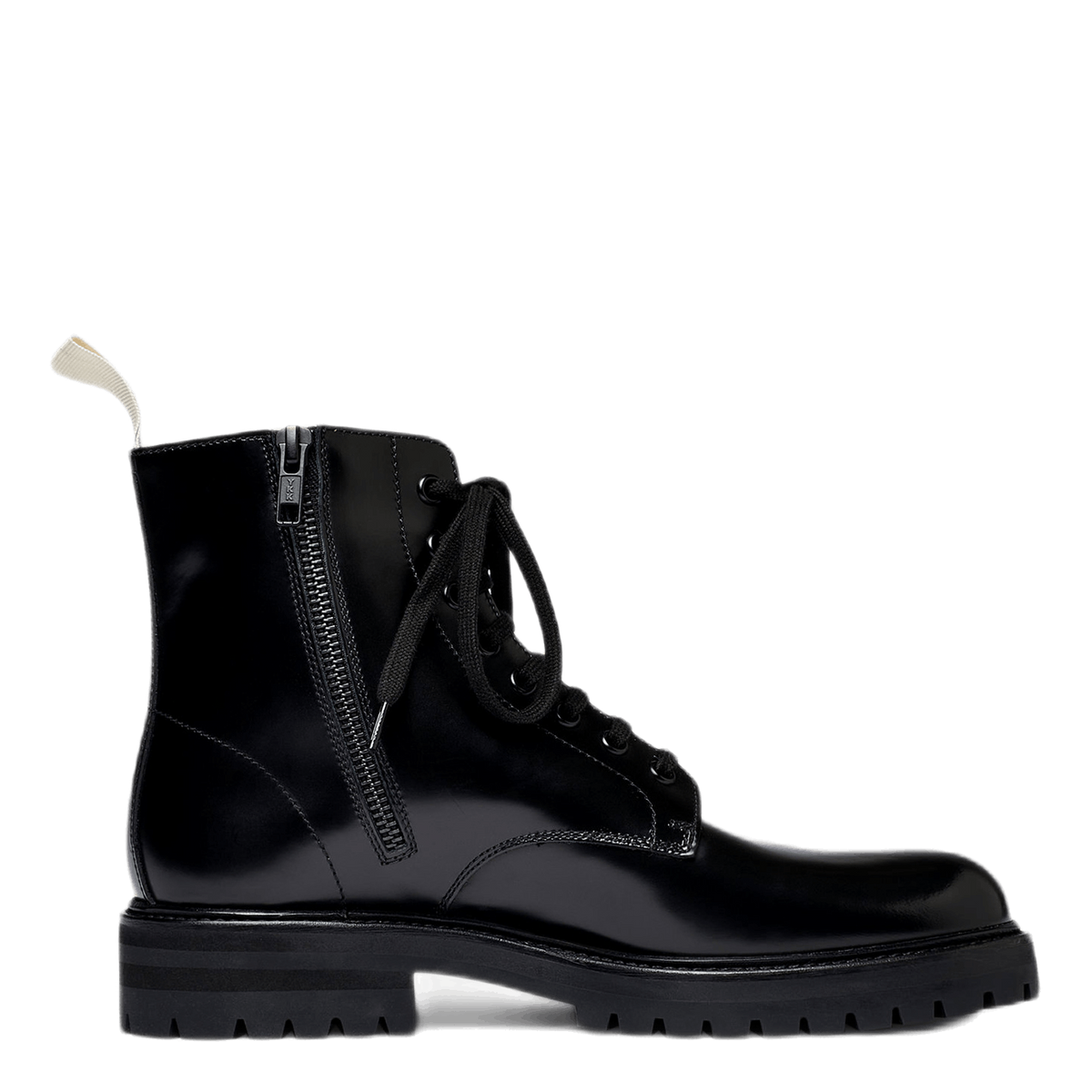 Standard Combat Boot W Lug Sol Black