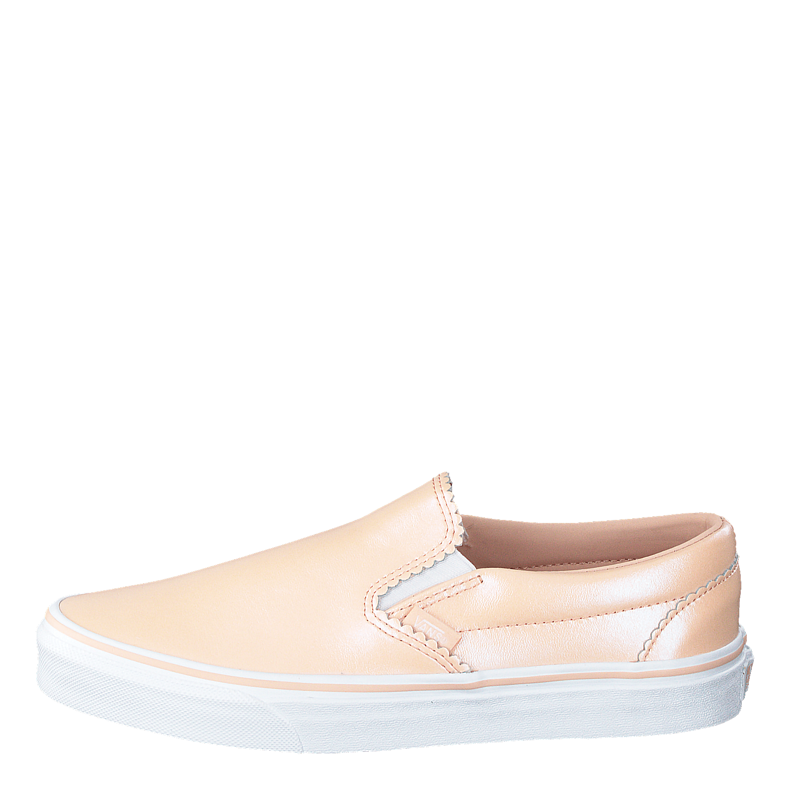 Vans classic slip store on pearl suede