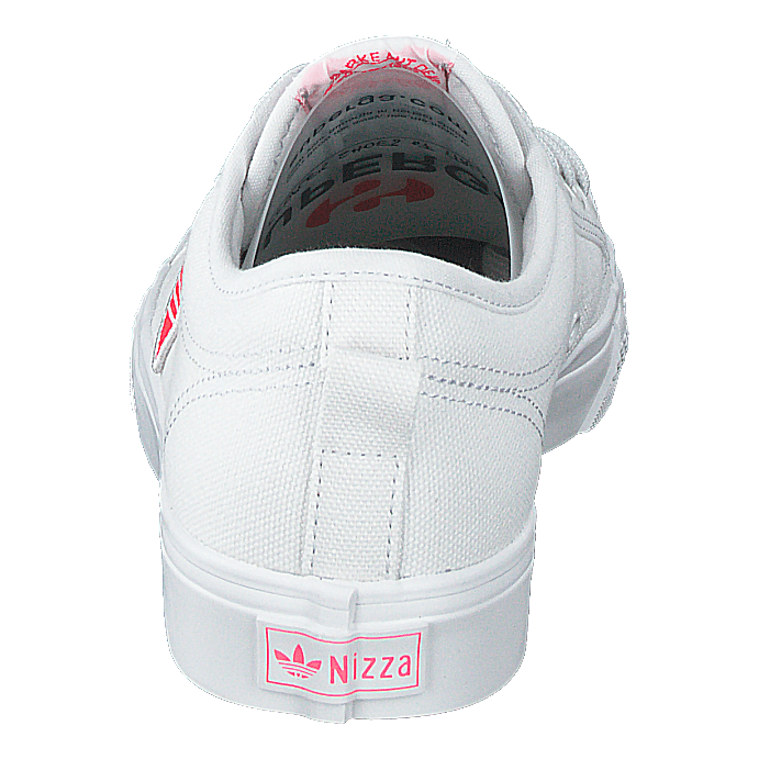 Nizza Trefoil W Crystal White/shock Red/core B