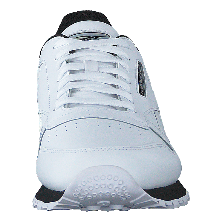 Cl Leather Mu White/black/silvmt