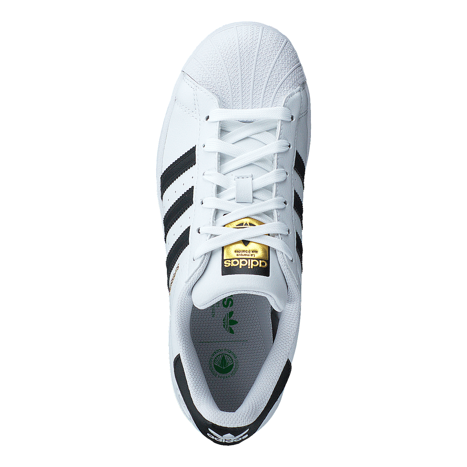 Superstar Vegan Ftwwht/cblack/green