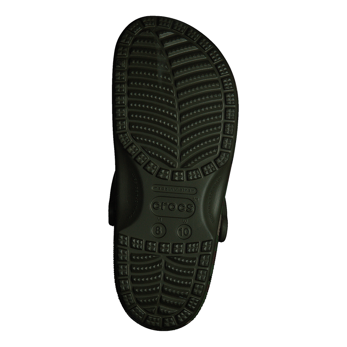 Classic Printed Camo Clog Army Green/multi