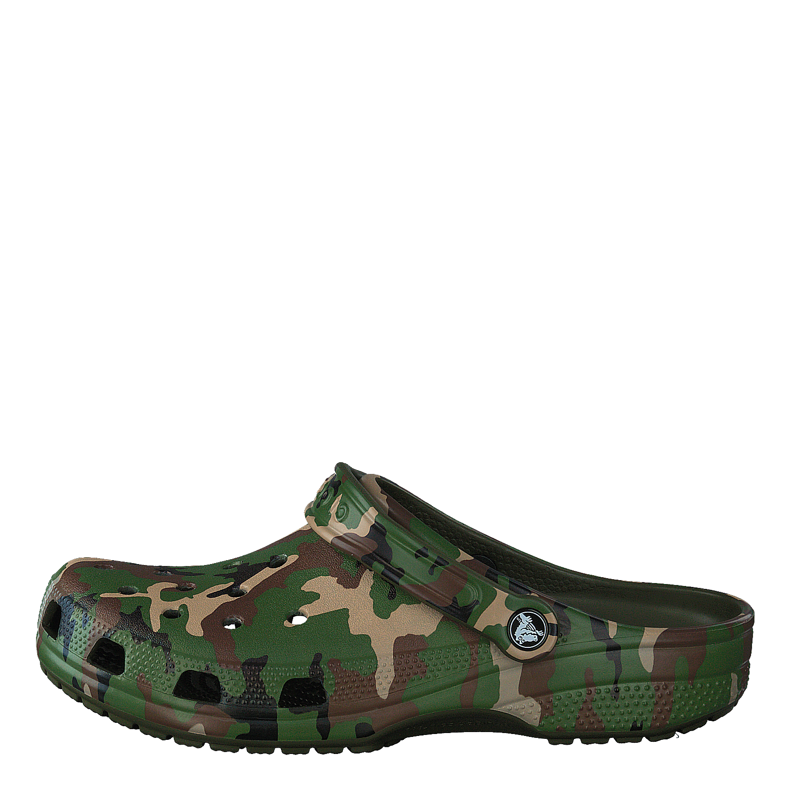 Classic Printed Camo Clog Army Green/multi