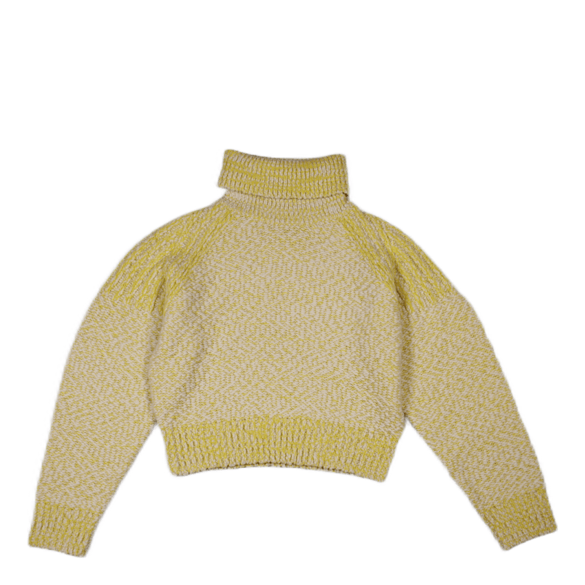 Slub Knit Jumper Yellow