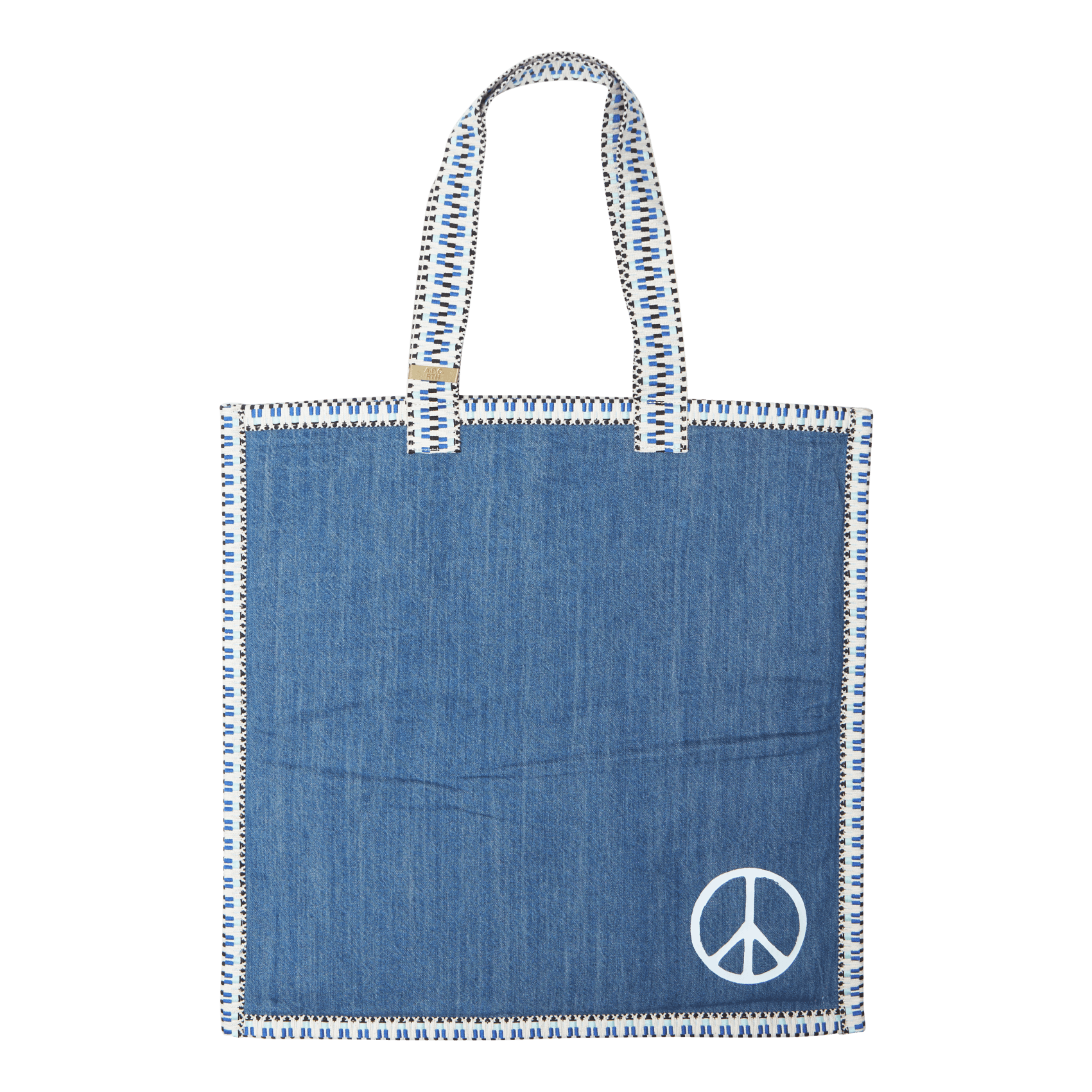 X Rth Denim Tote Blue