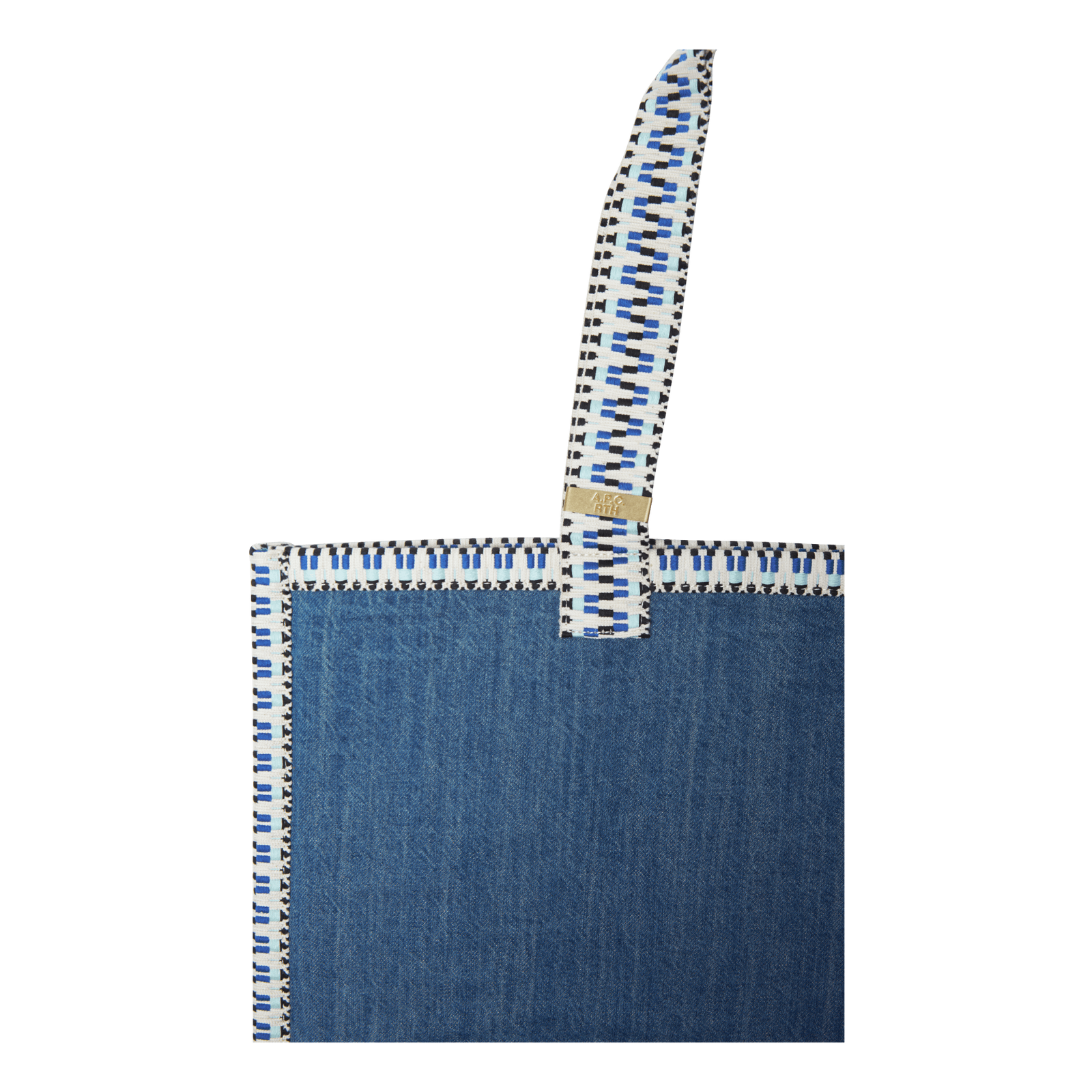 X Rth Denim Tote Blue