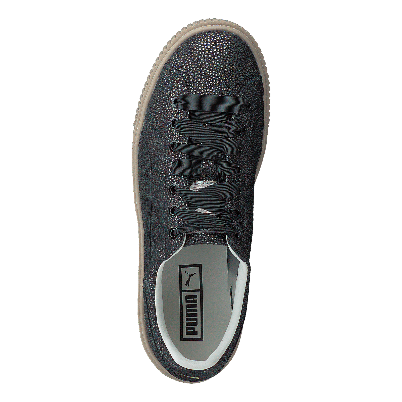 Basket Platform Lux Womens Black