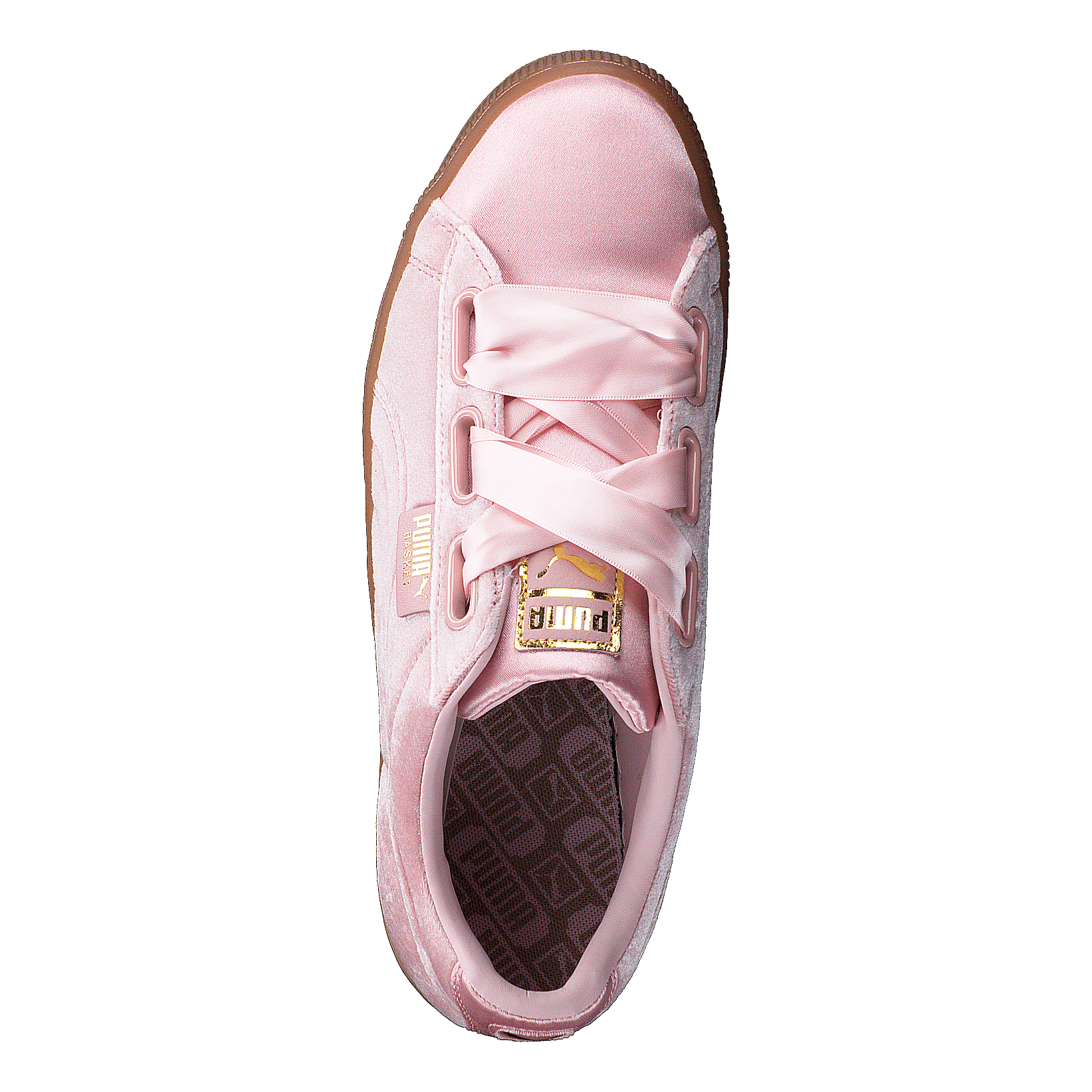 Puma basket heart silver sales