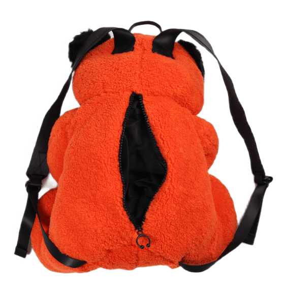 Mascot Bear Backpack Orange