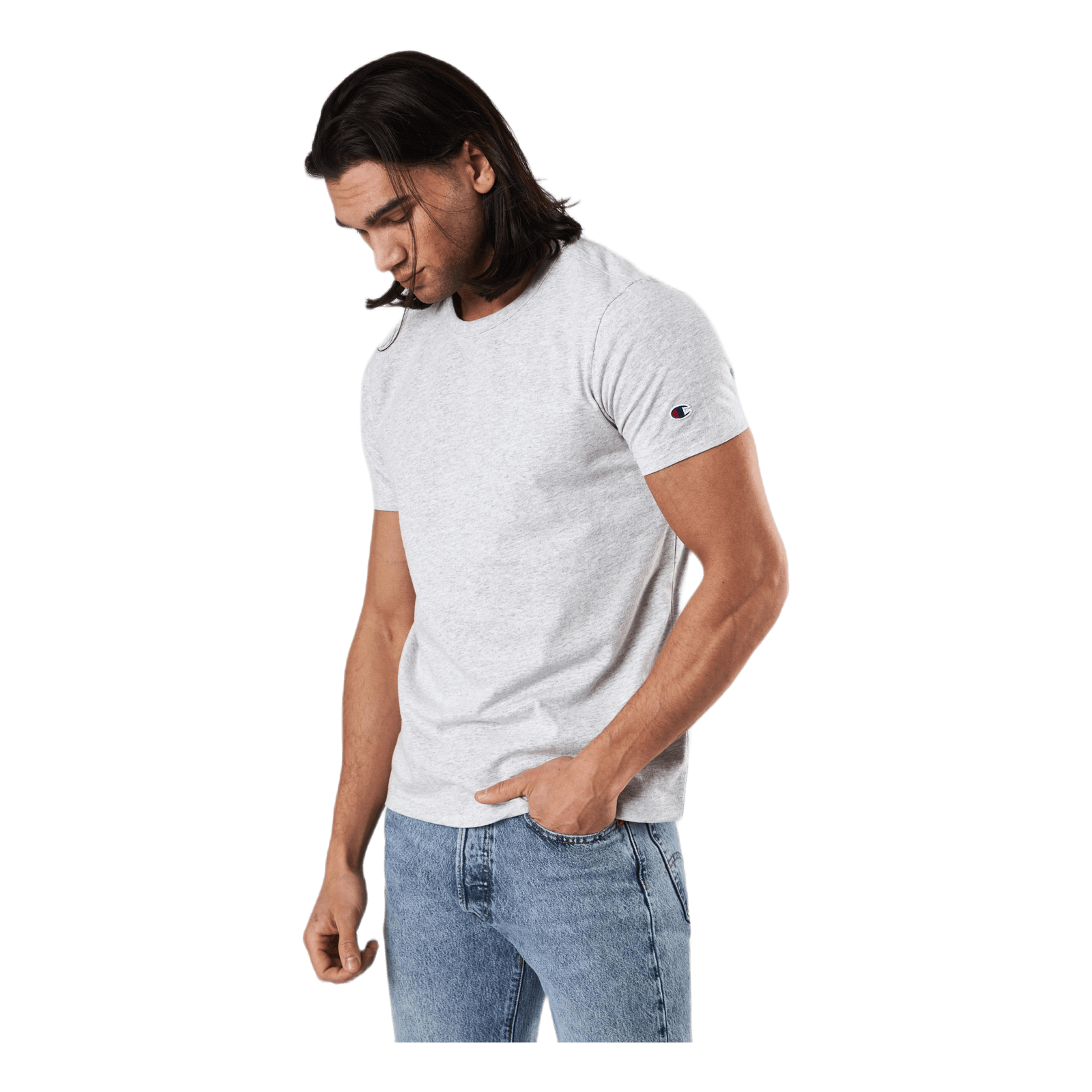 Crewneck T-shirt Gray