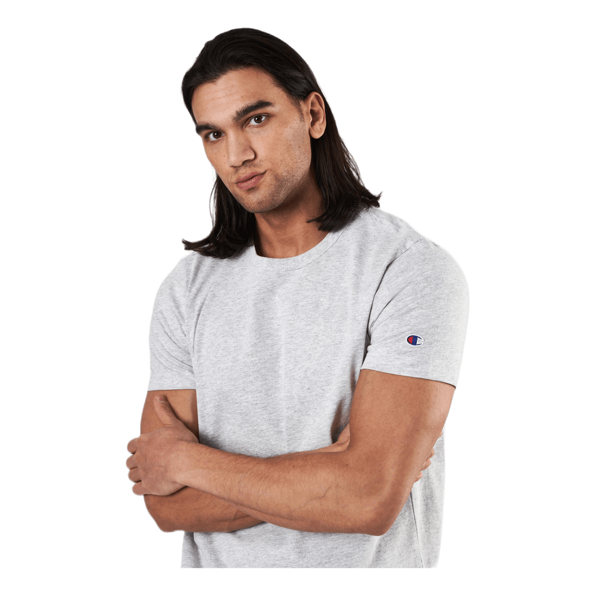 Crewneck T-shirt Gray