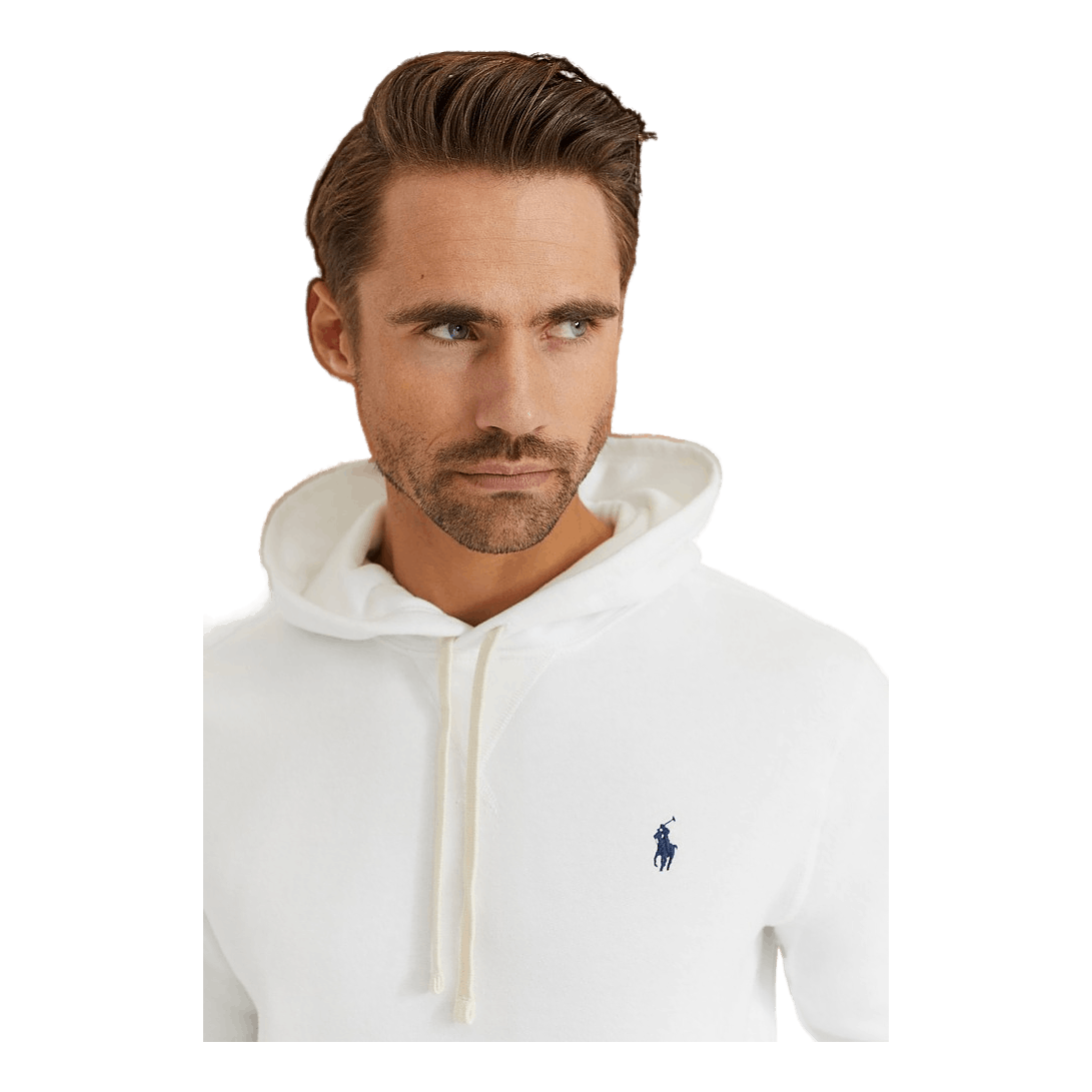 The RL Fleece Hoodie White/C7996