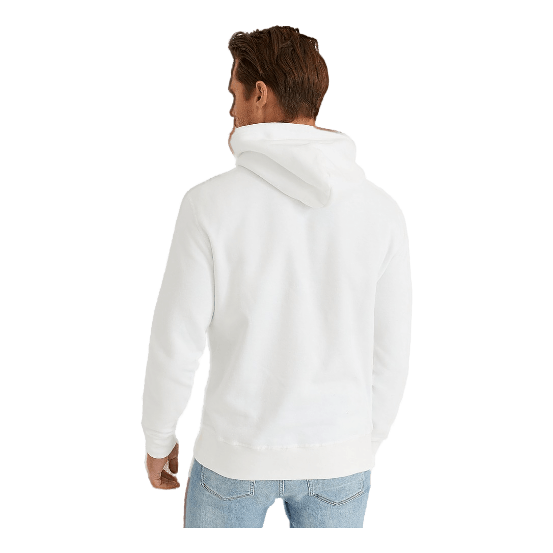 The RL Fleece Hoodie White/C7996