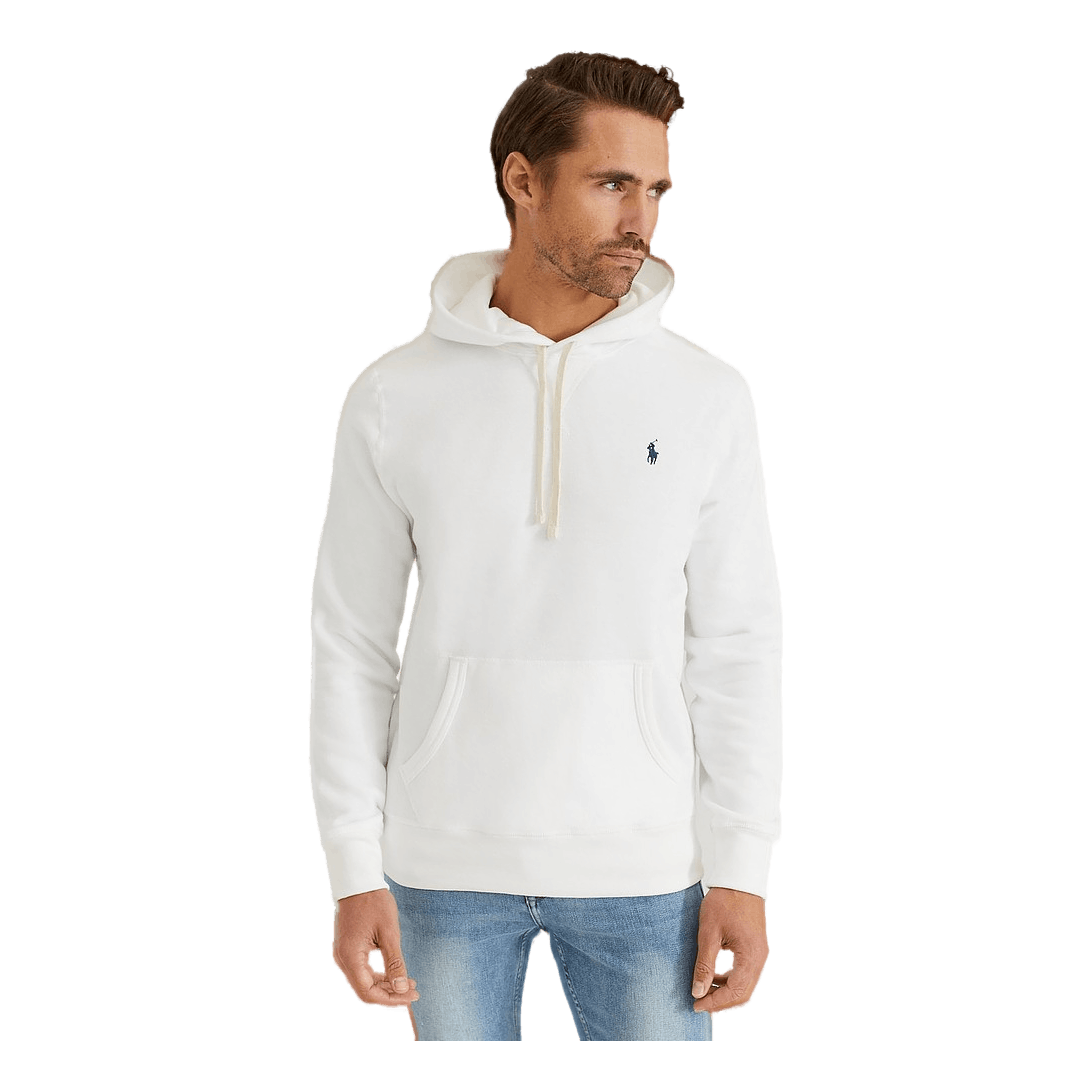 The RL Fleece Hoodie White/C7996