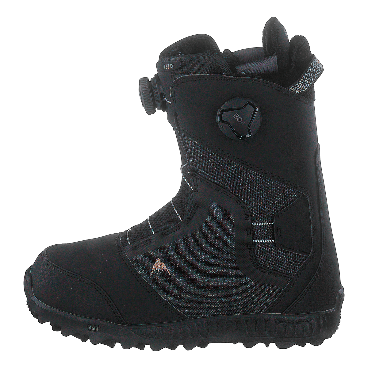 W Felix Boa Boot Black