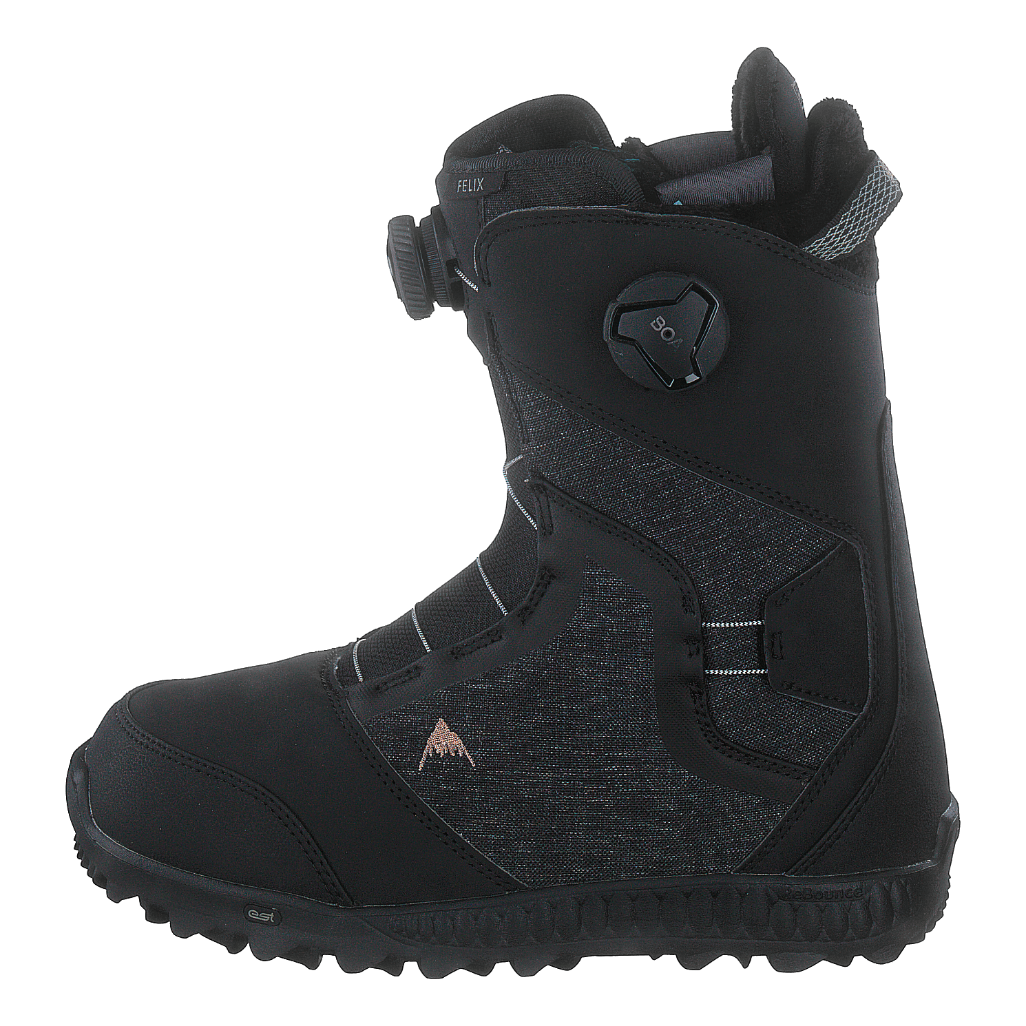 W Felix Boa Boot Black