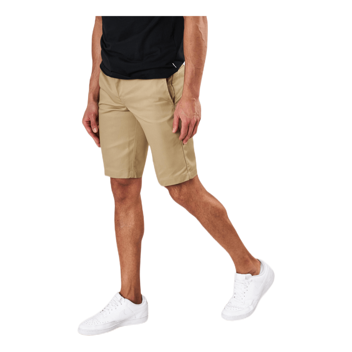 11´ Slim Straight Work Shorts Khaki