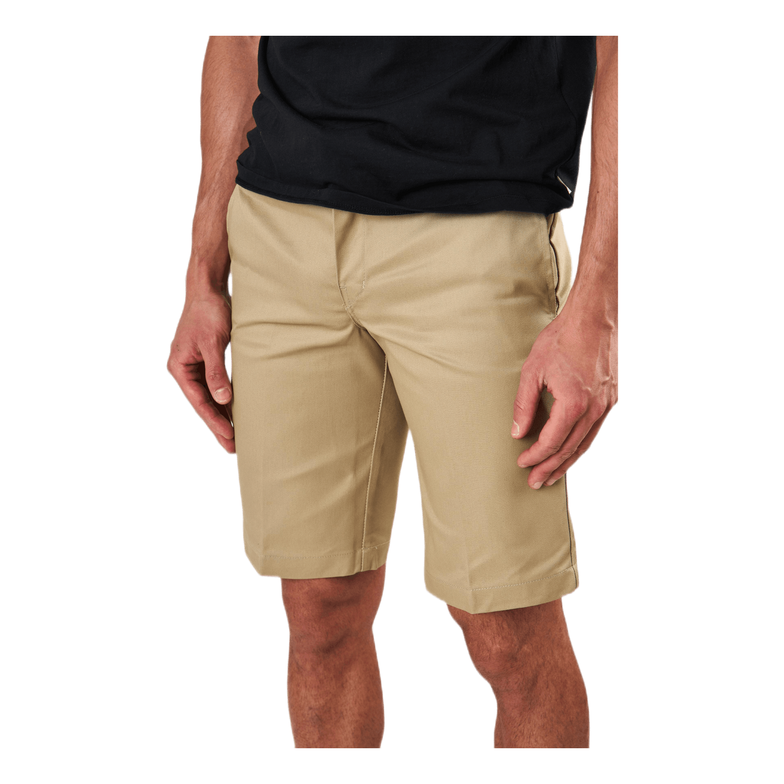11´ Slim Straight Work Shorts Khaki