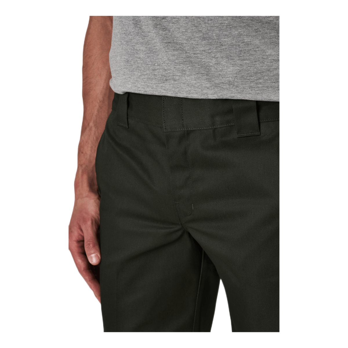 11´ Slim Straight Work Shorts Green