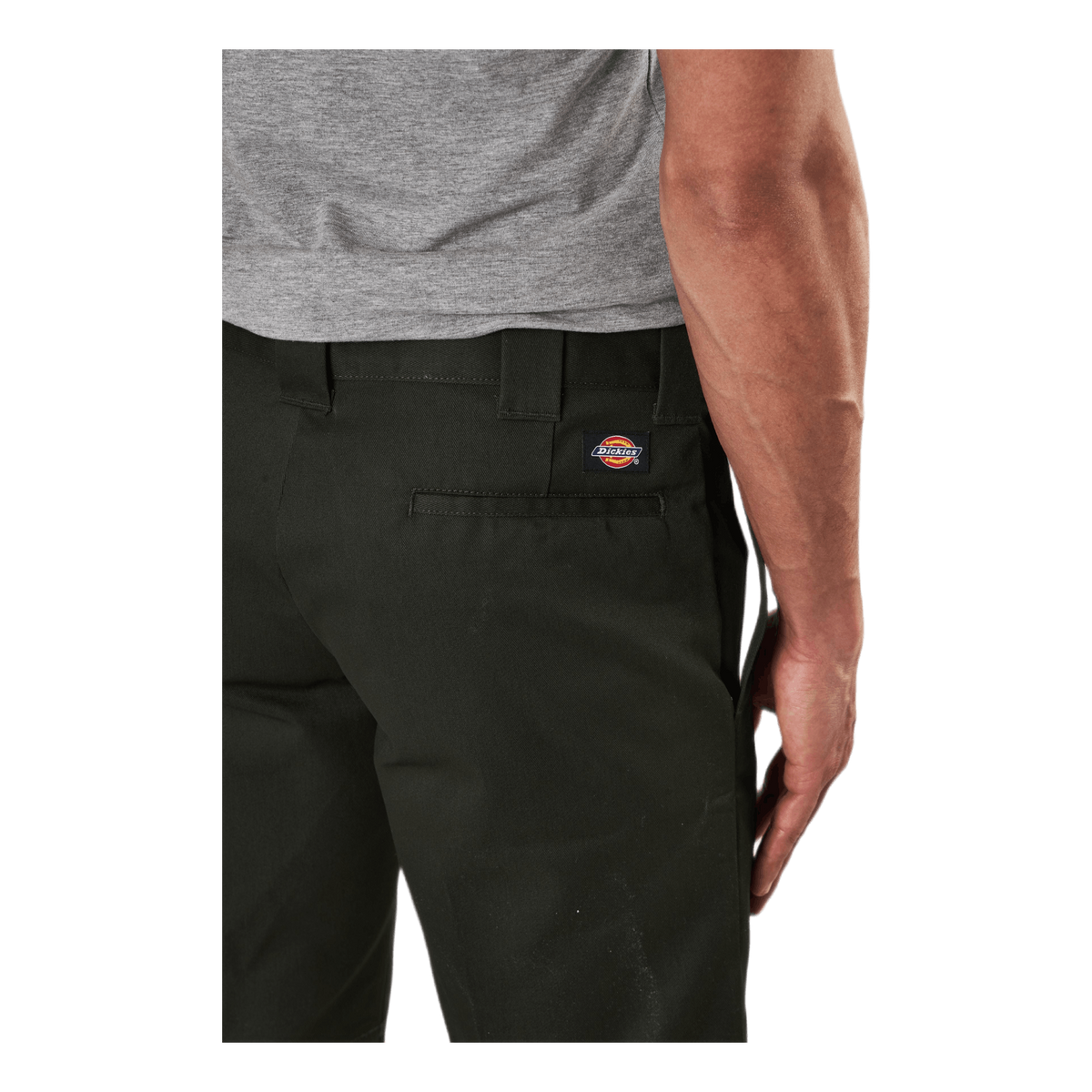 11´ Slim Straight Work Shorts Green