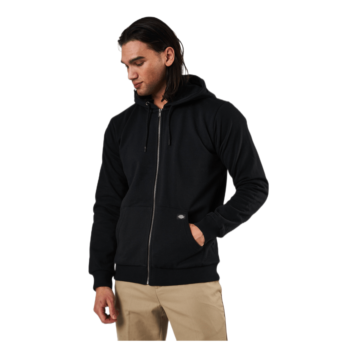 Kingsley Zip Hoodie Black