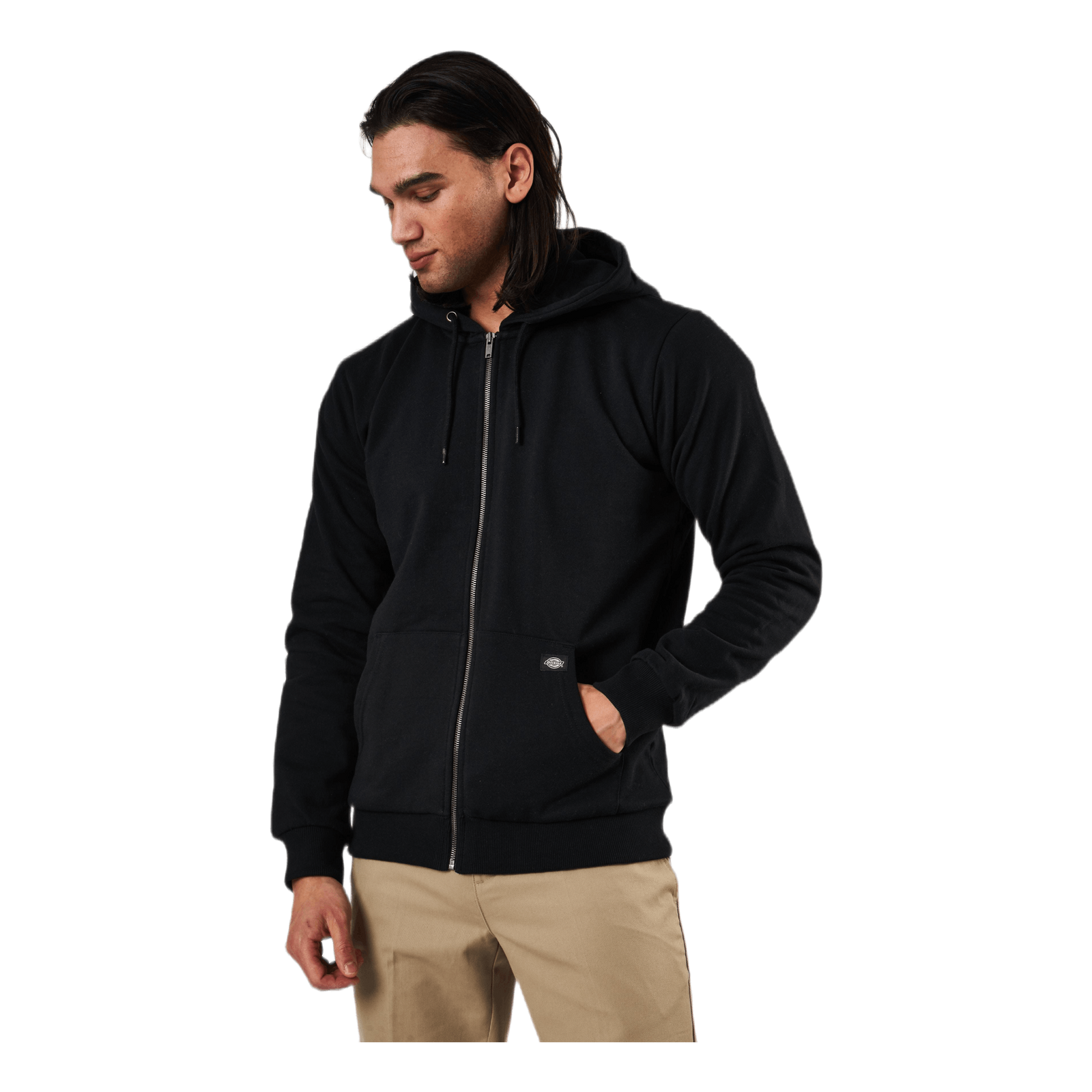 Kingsley Zip Hoodie Black
