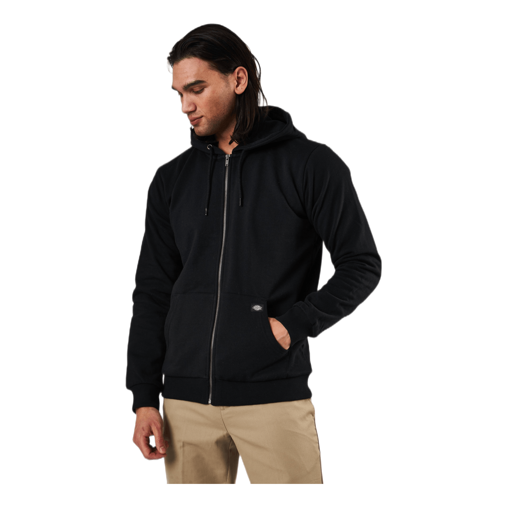 Kingsley Zip Hoodie Black