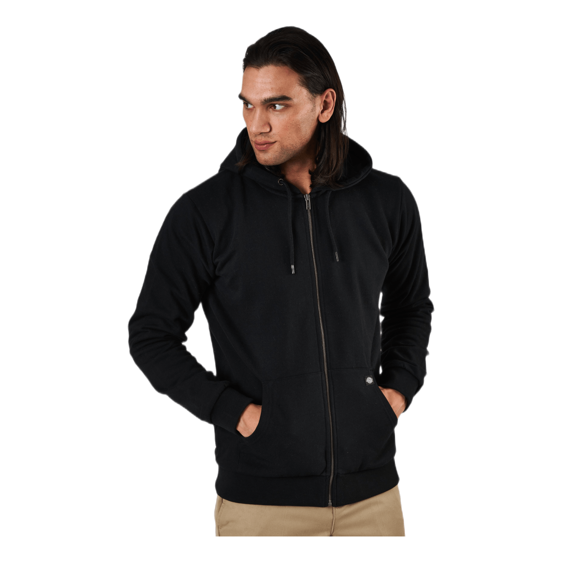 Kingsley Zip Hoodie Black