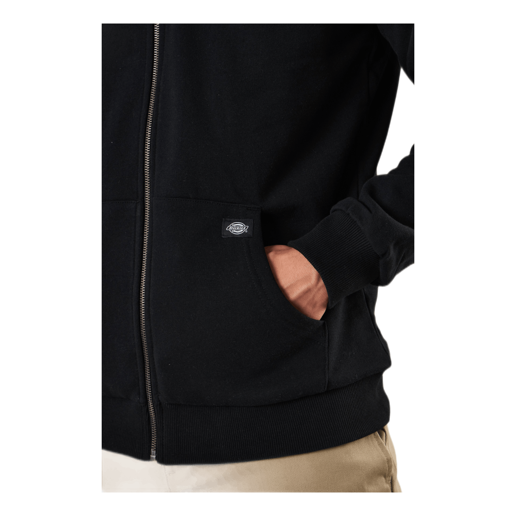 Kingsley Zip Hoodie Black