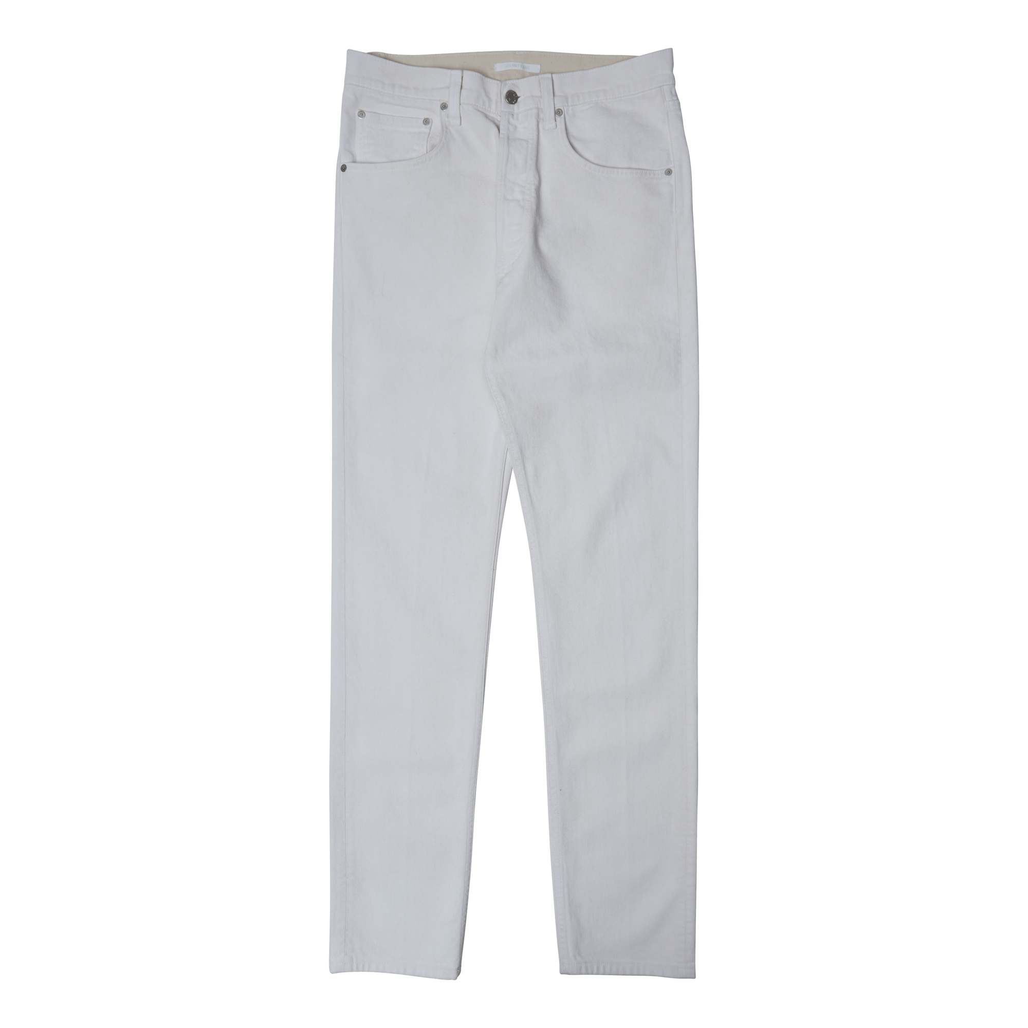 Masc Hi Straight Jeans White White