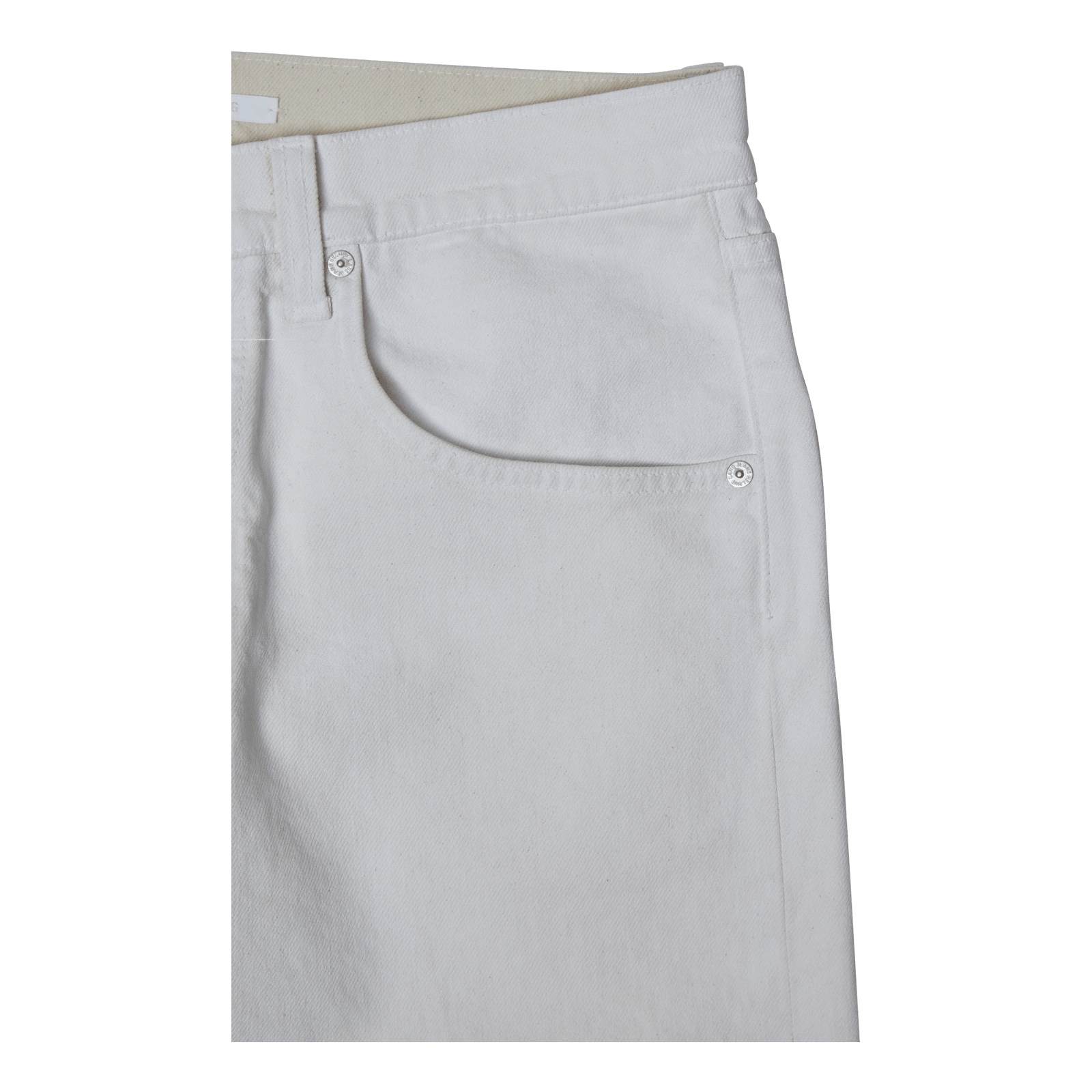 Masc Hi Straight Jeans White White