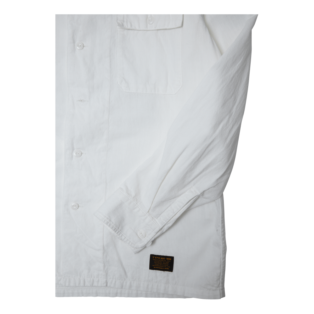 St . Chambray / C-shirt . Ls White