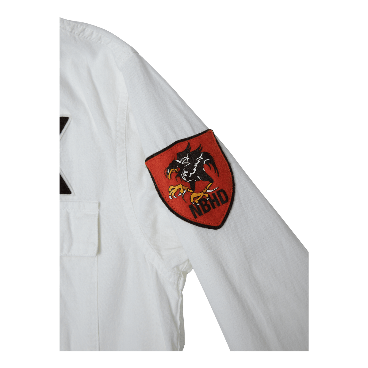 St . Chambray / C-shirt . Ls White