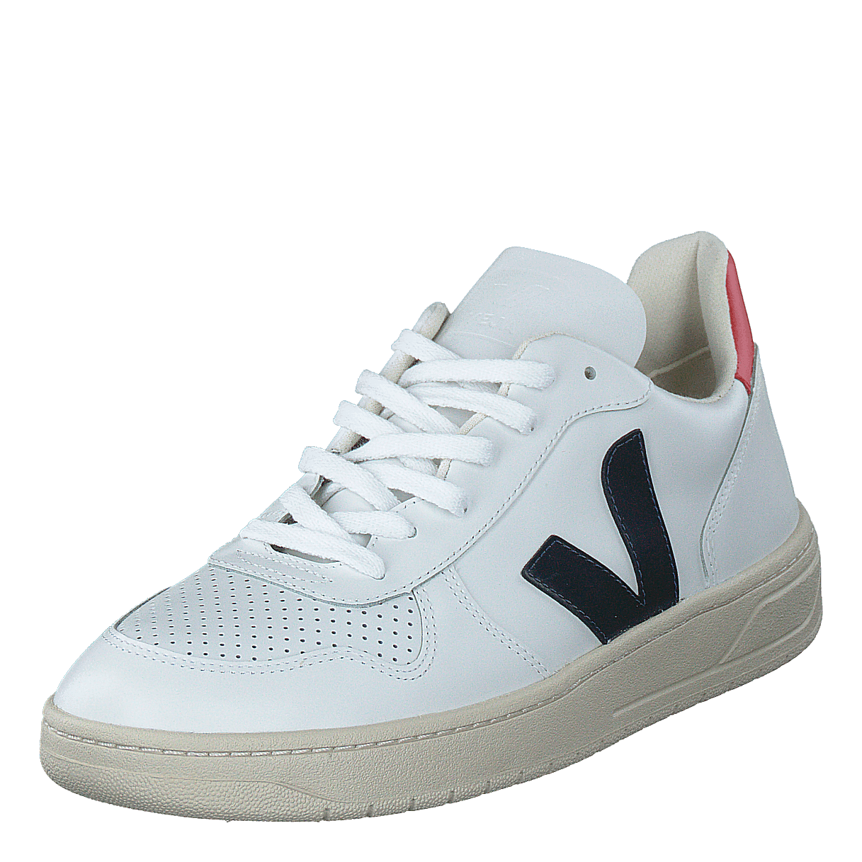 V-10 Leather White