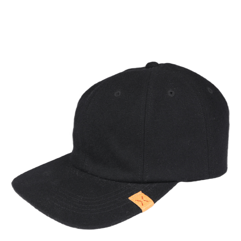 Excelsior Cap (wool/linen) Black