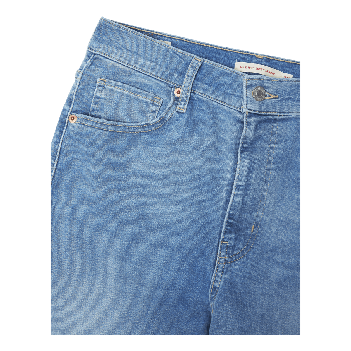 Mile High Super Skinny Jeans Blue