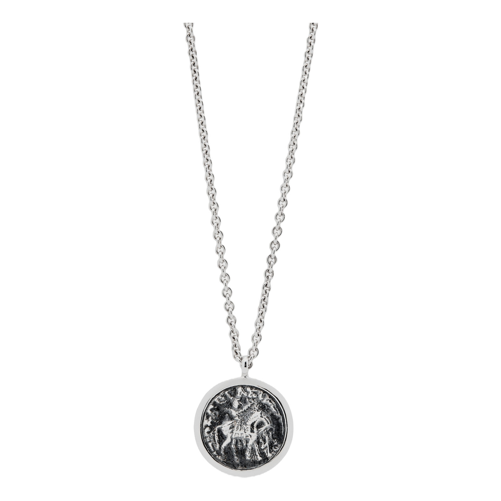 Coin Pendant Silver