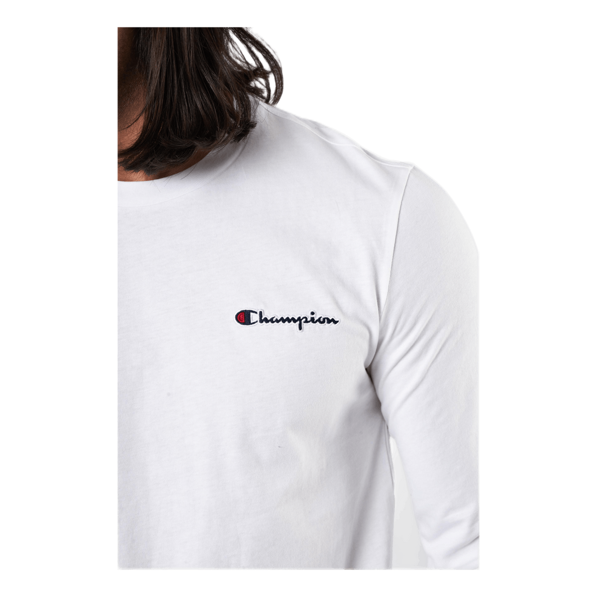 Crewneck Long Sleeve T-shirt Wht