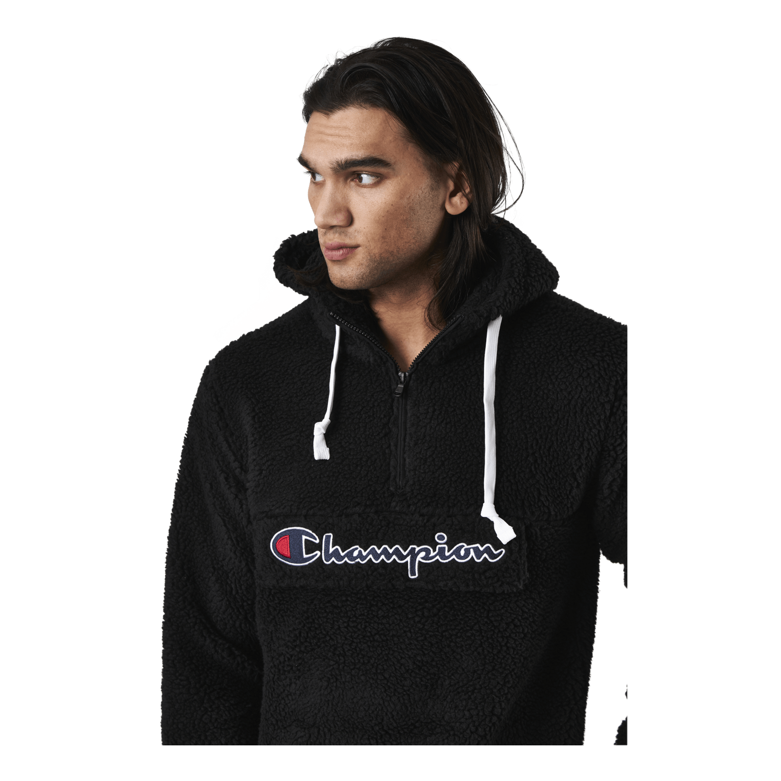 Hooded Half Zip Top Nbk