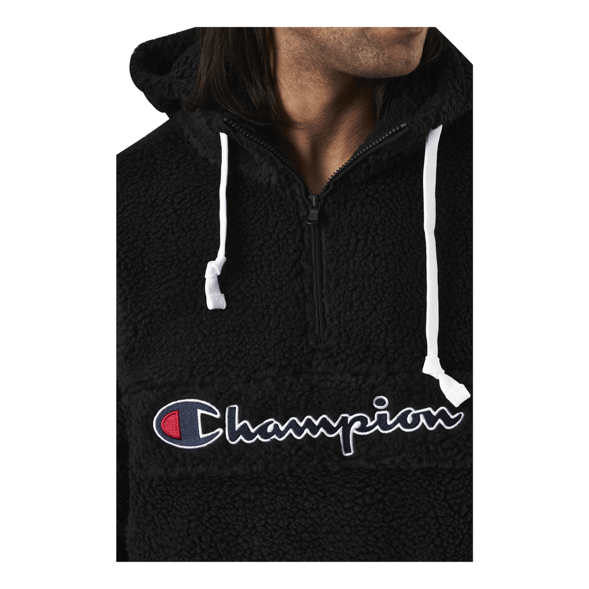 Hooded Half Zip Top Nbk